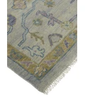 Feizy Karina Hand-Knotted Botanical Area Rug, Gray/Yellow, 5ft-6in x 8ft-6in