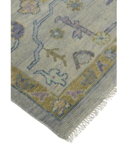 Feizy Karina 6791F SILVER/GREEN Area Rug 2 ft. 6 in. X 8 ft. Runner