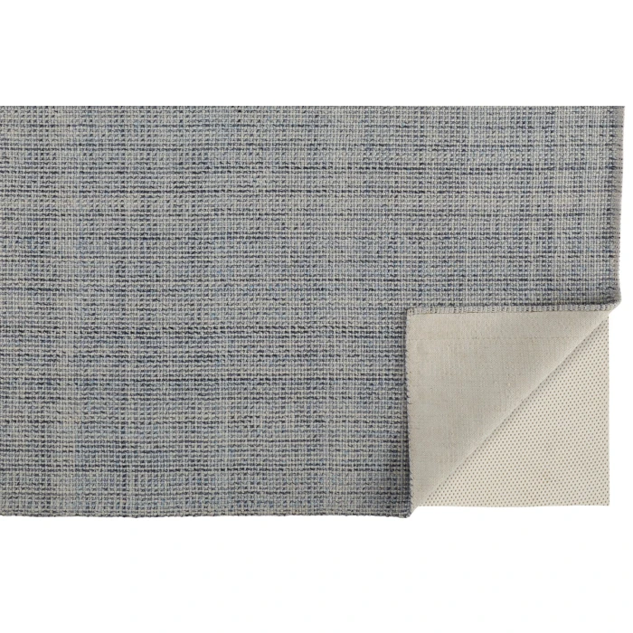 Feizy Naples Space Dyed In/Outdoor Flatweave, Dusty Blue, 8ft x 10ft Area Rug