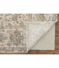 Feizy Celene Casual Bordered, Ivory/Tan/Gray, 10' x 14' Area Rug