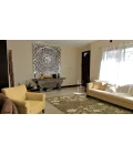 Feizy Qing Casual Floral & Botanical, Brown/Green/Blue, 9'-6" x 13'-6" Area Rug