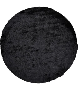 Feizy Indochine 4550F BLACK Area Rug 8 ft. X 8 ft. Round