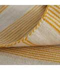 Feizy Duprine Casual Stripes, Yellow/Ivory, 10' x 14' Area Rug