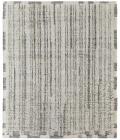 Feizy Ashby Casual Stripes, Ivory/Gray, 9' x 9' Round Rug