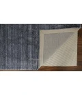 Feizy Whitton Industrial Abstract, Gray/Blue, 8' x 10' Area Rug
