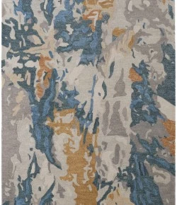 Feizy Everley 8645F GRAY/MULTI Area Rug 8 ft. X 10 ft. Rectangle