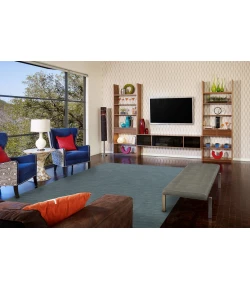 Feizy Luna 8049F SMOKE Area Rug 10 ft. X 10 ft. Round