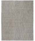 Feizy Elias Abstract Diamond Accent Rug, High/Low, Silver/Blue, 3ft-6in x 5ft-6in