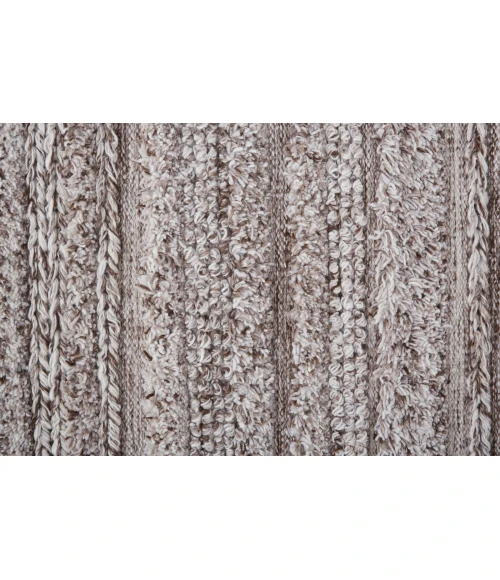 Feizy Alden BROWN ALD8637F 2 ft. X 3 ft. Rectangle Rug