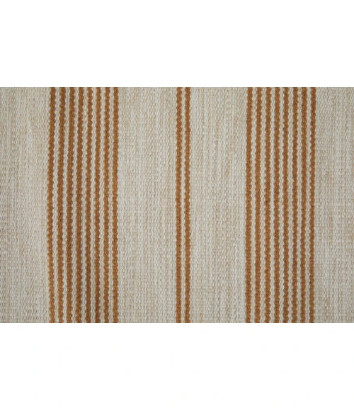 Feizy Duprine Casual Stripes, Ivory/Taupe/Brown, 8' x 11' Area Rug