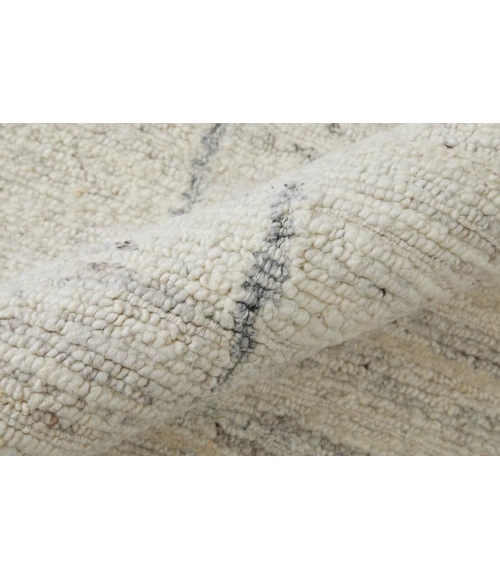 Feizy Navaro Scandinavian Distressed, Ivory/Gray/Blue, 3'-6" x 5'-6" Accent Rug