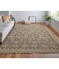 Feizy Corbitt Classic Oriental, Brown/Ivory, 3'-6" x 5'-6" Area Rug