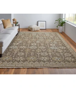 Feizy Corbitt 0610F BROWN Area Rug 2 ft. X 3 ft. Rectangle