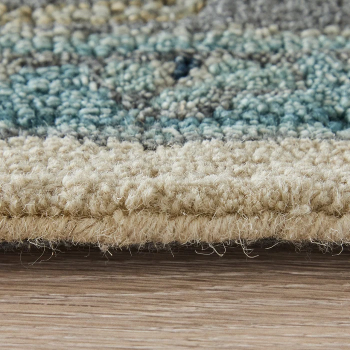 Feizy Springfield Blue/Gray/Ivory SPF8A46F 12ft. x 15ft. Rect. Rug
