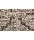 Feizy Enzo Global Geometric, Black/Taupe/Gray, 9'-6" x 13'-6" Area Rug