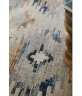 Feizy Melrose Ivory/Blue/Brown MEL39ULF 6ft.7in. x 9ft.6in. Rect. Rug