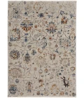 Feizy Kaia Casual Floral & Botanical, Ivory/Orange/Blue, 3' x 5' Accent Rug