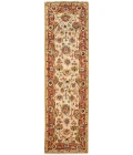 Feizy Carrington Traditional Floral Oushak, Rust Orange/Gray, 2'-6" x 8' Runner