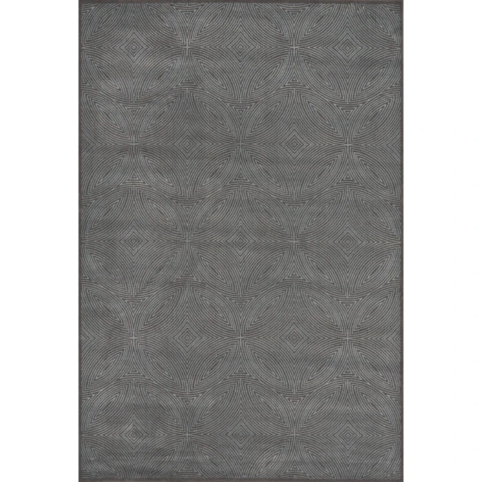 Feizy Azeri IV Industrial Geometric, Gray/Taupe, 10' x 13'-2" Area Rug