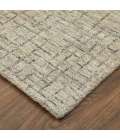 Feizy Belfort Casual Solid, Ivory/Gray/Taupe, 10' x 14' Area Rug