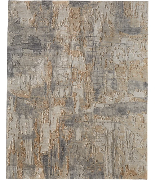 Feizy Jaxson Gray/Tan/Ivory JXN39PWF 9ft. x 12ft. Rect. Rug