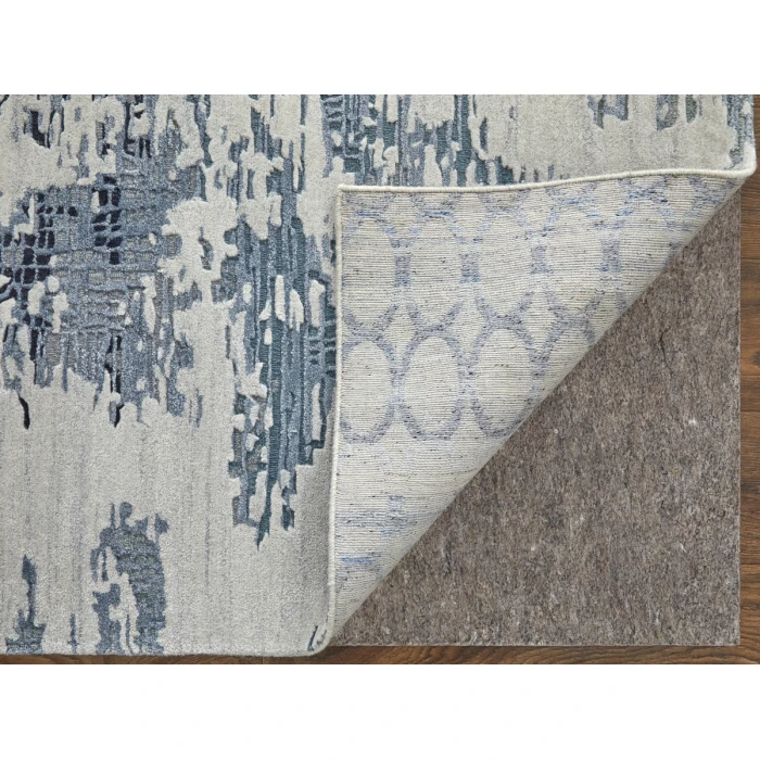 Feizy Zarah LIGHT BLUE ZRH8917F 9 ft. X 12 ft. Rectangle Rug