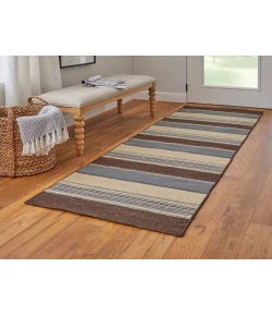 Feizy Silva GRAY/BROWN I47I0498 2 ft. 6 in. X 8 ft. Rectangle Rug