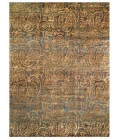 Feizy Verdigris BLUE/MULTI 4867158F 7 ft. 9 in. X 9 ft. 9 in. Rectangle Rug