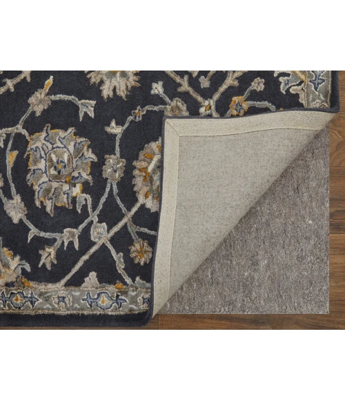 Feizy Prescott NAVY/GRAY PCT8940F 5 ft. X 8 ft. Rectangle Rug