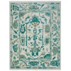 Feizy Karina IVORY/GREEN 90969G7F 12 ft. X 15 ft. Rectangle Rug
