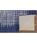 Feizy Maddox Modern Tufted Architectural Area Rug, Navy Blue, 9ft x 12ft