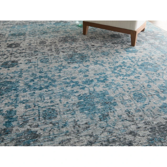 Feizy Loralai Blue/Gray LRL8A63F 5 ft. X 8 ft. Rect. Rug