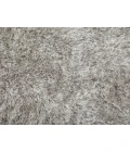Feizy Indochine Luxury & Glam Solid, Gray/Silver, 8' x 8' Round Rug