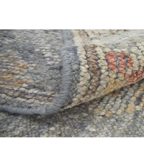 Feizy Grafton BLUE/GRAY GFT69FMF 5 ft. 6 in. X 8 ft. 6 in. Rectangle Rug