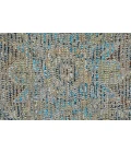Feizy Caldwell Bohemian & Eclectic Distressed, Blue/Gray/Tan, 9' x 12' Area Rug