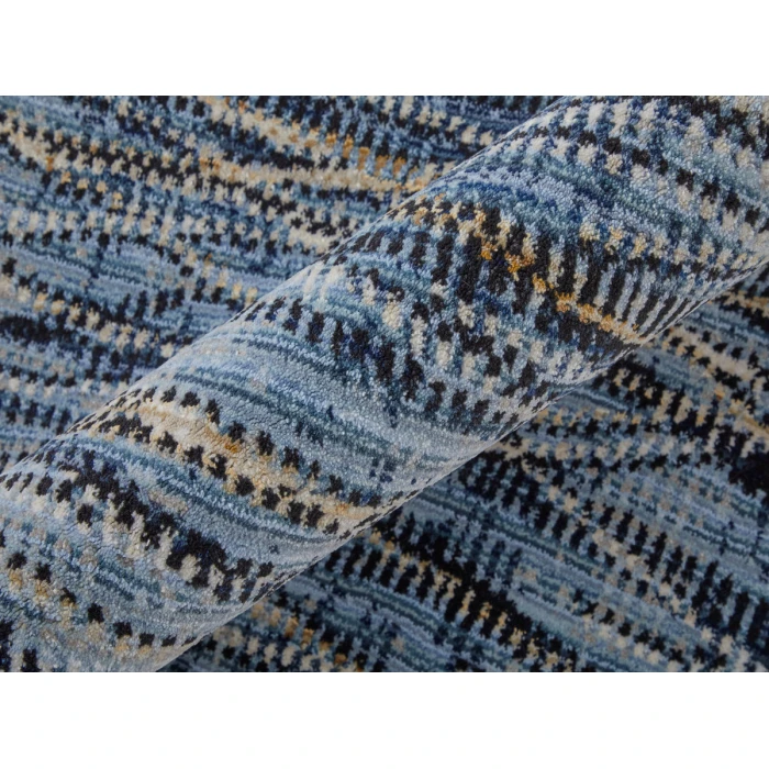 Feizy Sonora BLUE/NAVY SNR39NXF 9 ft. 0 in. X 12 ft. 8 in. Rectangle Rug
