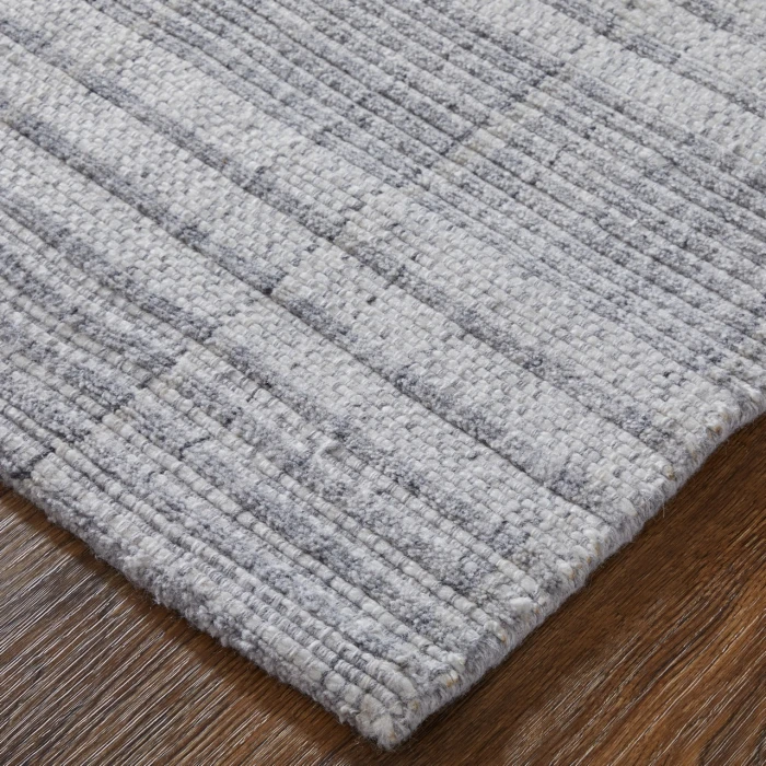 Feizy Highview Gray/Ivory T34T8018 12ft. x 15ft. Rect. Rug
