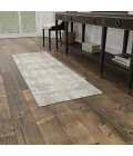 Feizy Eden Ivory/Gray/Green EDN39QWF 2 ft. 6 in. X 7 ft. 3 in. Rect. Rug