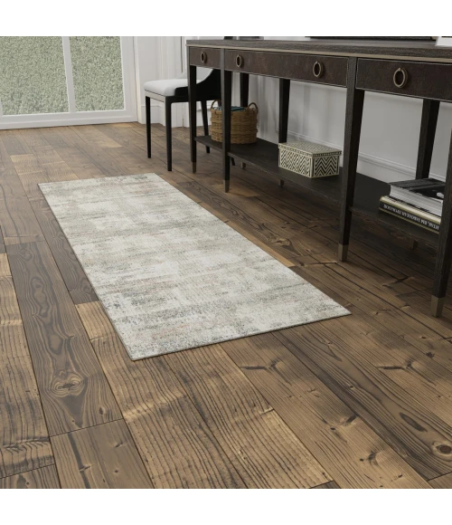 Feizy Eden Ivory/Gray/Green EDN39QWF 2 ft. 6 in. X 7 ft. 3 in. Rect. Rug