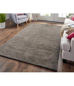 Feizy Luna 8049F CHARCOAL Area Rug 9 ft. 6 in. X 13 ft. 6 in. Rectangle