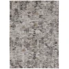 Feizy Vancouver 39FHF IVORY/CHARCOAL Area Rug 1 ft. 8 in. X 2 ft. 10 in. Rectangle