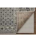 Feizy Kano GRAY/IVORY 8643874F 7 ft. 10 in. X 10 ft. Rectangle Rug