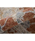 Feizy Pasha TERRACOTTA/IVORY PAS39M7F 9 ft. 0 in. X 12 ft. 8 in. Rectangle Rug