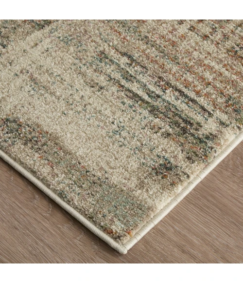 Feizy Eden Ivory/Gray/Green EDN39QWF 6ft.4in. x 9ft.2in. Rect. Rug