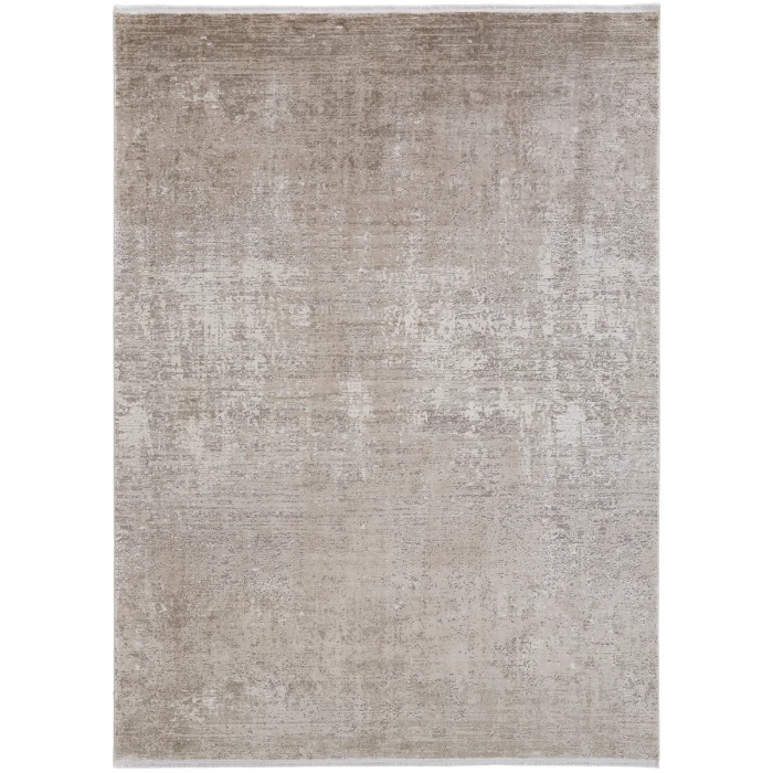 Feizy Cadiz Gradient Watercolor Rug, Taupe/Gray/Tan, 7ft-9in x 11ft Area Rug