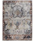 Feizy Melrose GRAY/RUST MEL39P2F 7 ft. 10 in. X 10 ft. 3 in. Rectangle Rug