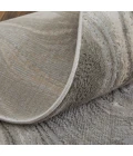 Feizy Prasad Casual Watercolor, Gray/Ivory/Silver, 8' x 11' Area Rug