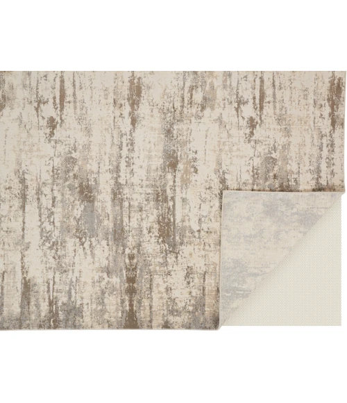 Feizy Parker SILVER/BEIGE PRK3719F 9 ft. X 12 ft. Rectangle Rug