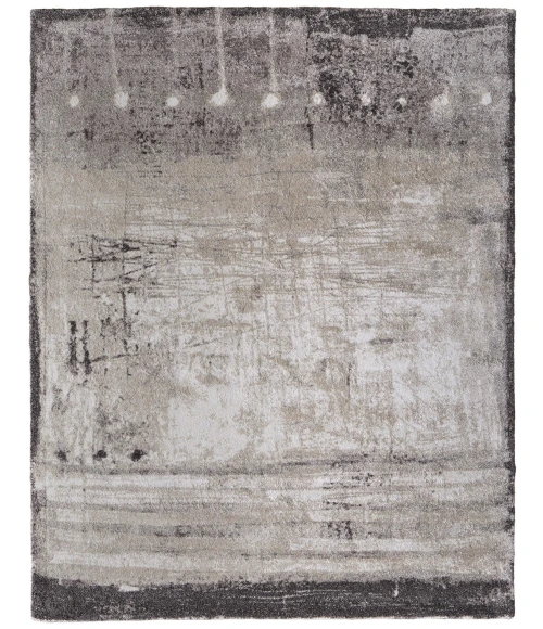 Feizy Skyview Gray/Ivory/Taupe SKV39QAF 10 ft. 0 in. X 12 ft. 8 in. Rect. Rug