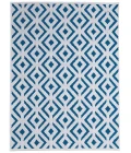 Feizy Saphir Mira TEAL/WHITE 6803490F 9 ft. 8 in. X 12 ft. 7 in. Rectangle Rug